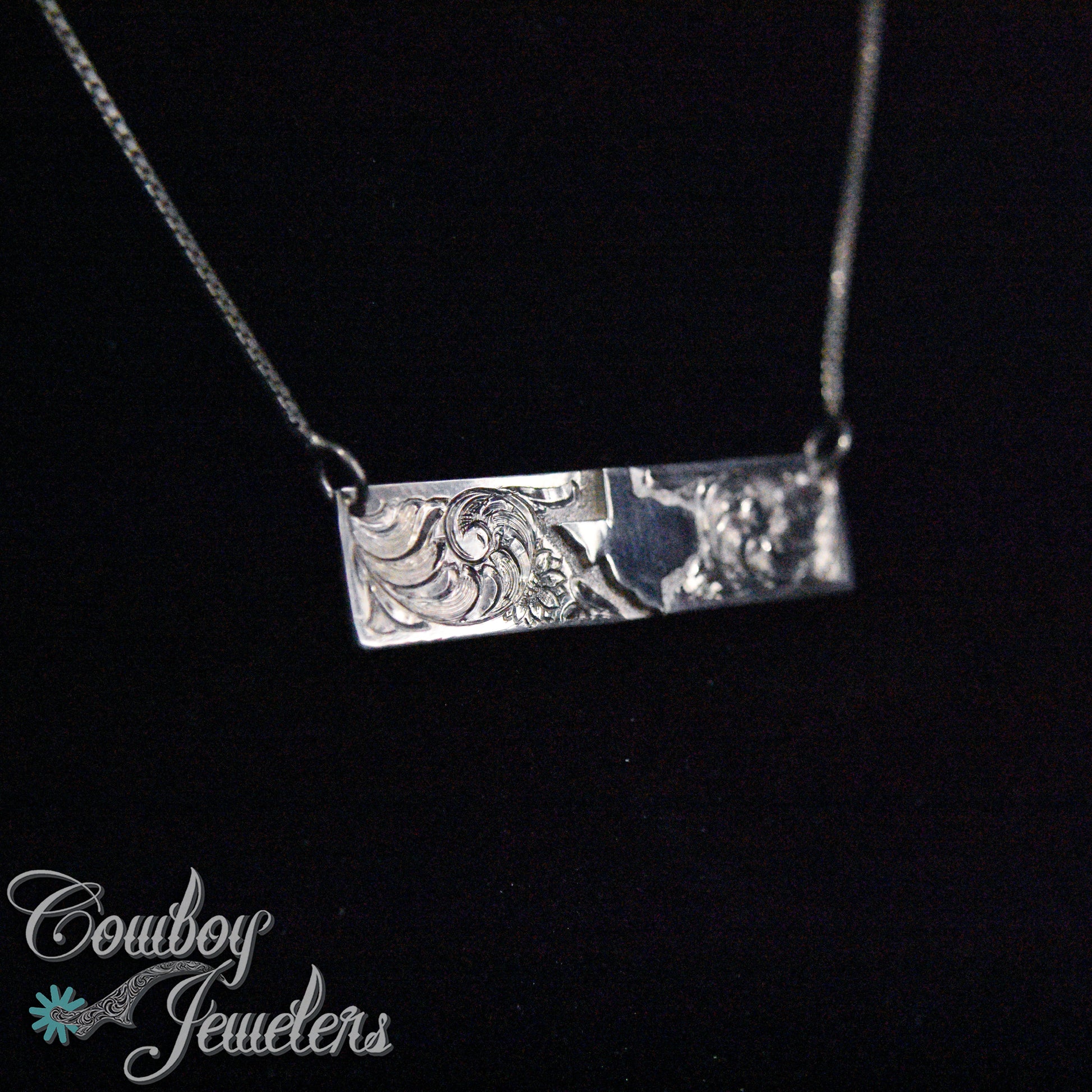 206 - Texas bar necklace