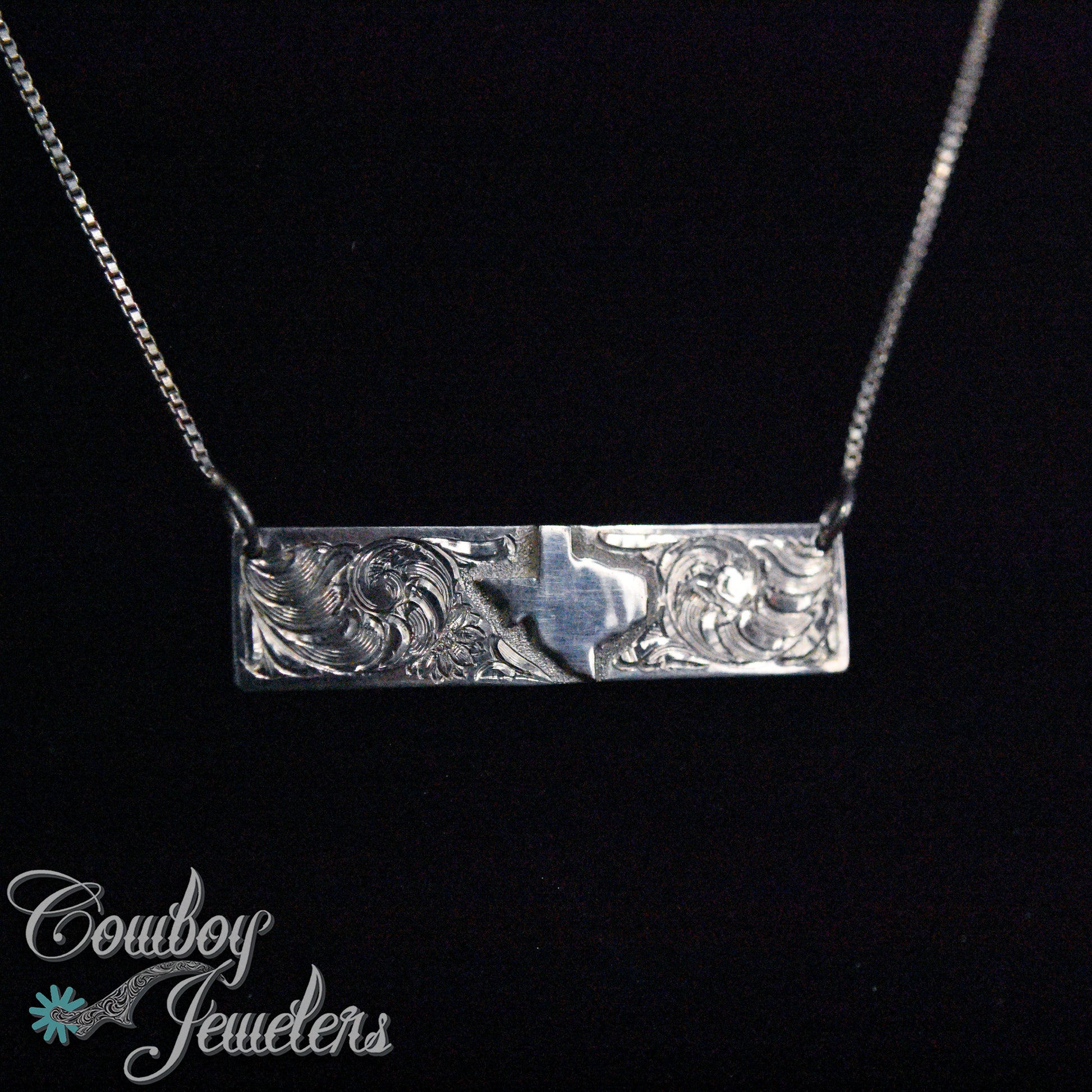 206 - Texas bar necklace