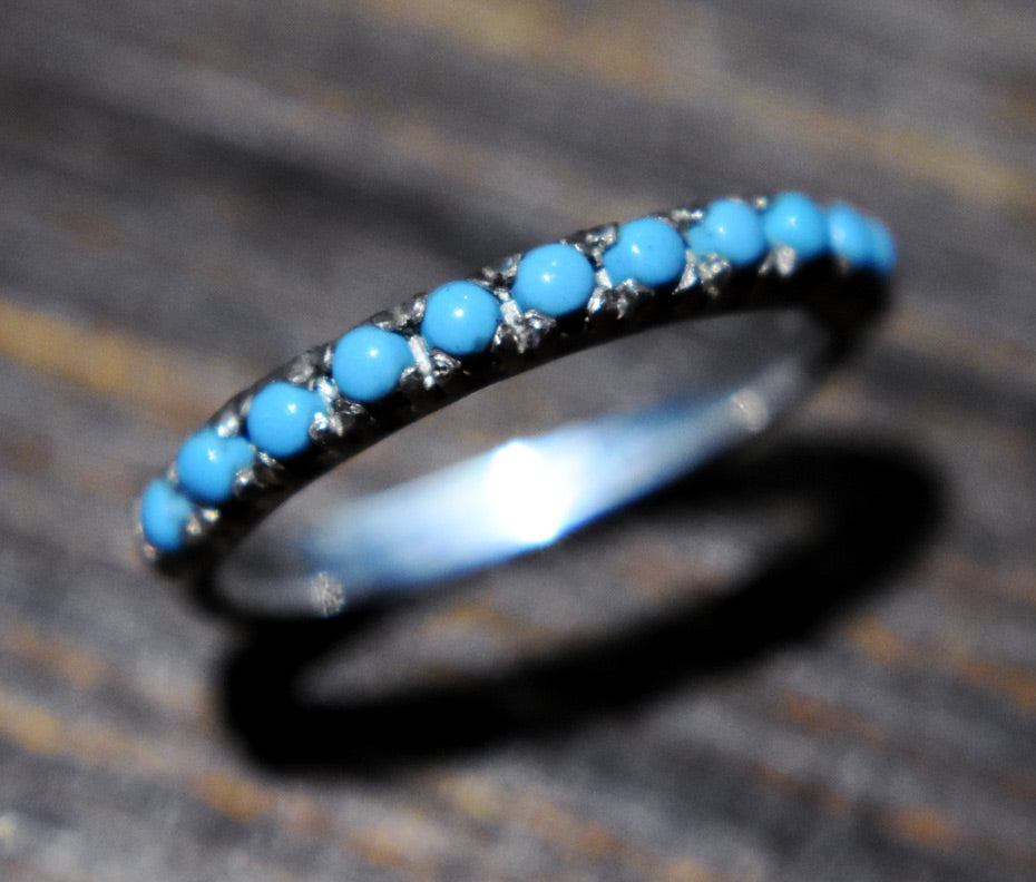 Turquoise Eternity Band