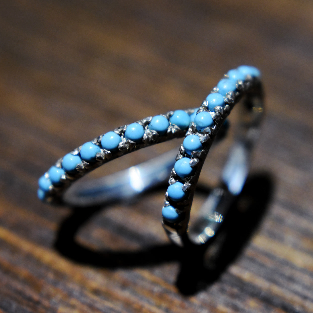 Turquoise Eternity Band